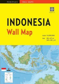 Indonesia wall map
