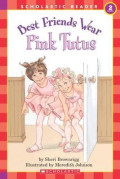 Best friends wear pink tutus
