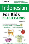 Tuttle Indonesian for kids flash cards : a learning guide for parents & teachers
