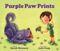 Purple paw prints